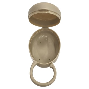 Basilic 貝喜力克 可掛式奶嘴收納盒  奶茶色 灰色  1組