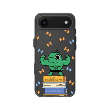 iPhone Air Clear (相機按鈕) 酷墨灰 - 怪奇事物所 Incrediville - 所長的力量泉源