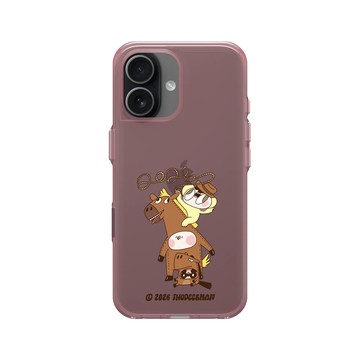 iPhone 17 Clear (相機按鈕) 晶醺玫 - 鹿人 Twodeerman - 牛仔很忙