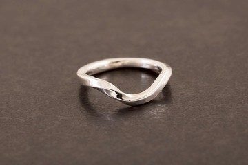 微風流水 純銀戒指 Breeze Twisting Ring