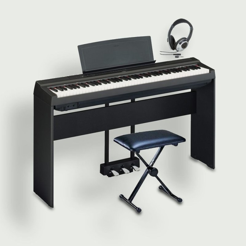 次回納期未定】YAMAHA P-125 B ヤマハ 電子ピアノ スタンド L-125B 専用ペダルユニット LP-1B 椅子 ヘッドホン セット 通販  LINEポイント最大0.5%GET | LINEショッピング