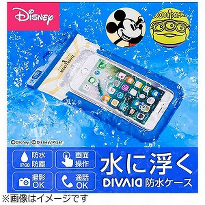 スマートフォン用 幅 72mm 5 8インチ ディズニー Divaid フローティング防水ケース スマホ用ケース 通販 Lineポイント最大1 0 Get Lineショッピング