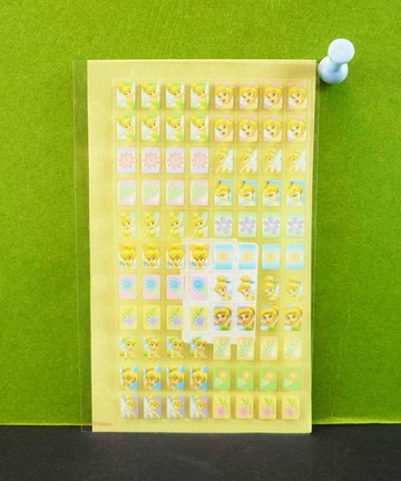 【震撼精品百貨】公主 系列Princess 透明小貼紙-小精靈圖案-花 震撼日式精品百貨