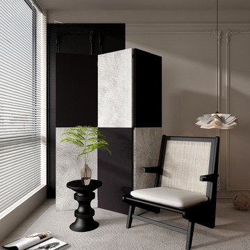 公司貨 免運 法式北歐屏風隔斷客廳酒店臥室辦公現代裝飾遮擋玄關移動折疊折屏 快速發貨