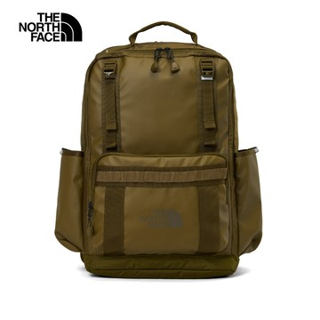 The North Face北面男女款棕色DWR防潑水休閒後背包｜8BK4C7E 筆電包/登山包