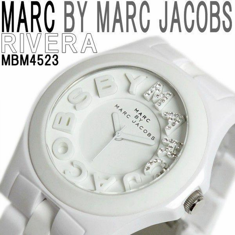 マーク MARC JACOBS 時計 MBM4523 ホワイト - 時計