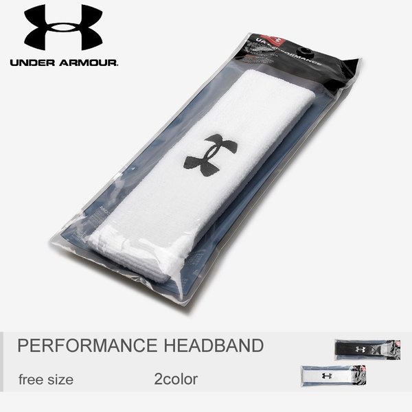 ゆうパケット可）アンダーアーマー ヘッドバンド スポーツ パフォーマンス 1276990 UNDER ARMOUR バスケ ロゴ マーク 白 黒 運動  雑貨 ヘアバンド 通販 LINEポイント最大0.5%GET | LINEショッピング