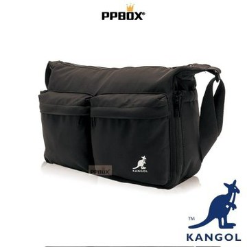KANGOL 尼龍雲朵大側背包 附背帶 包包 【66258720】