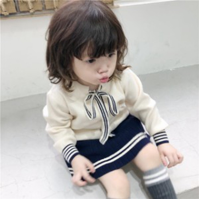 子供服 ニット ニットトップス スカート 女の子 子ども服 かわいい 2点セット 女児 秋冬 上下セットアップ 通園通学 セーター 人気 通販 Lineポイント最大1 0 Get Lineショッピング