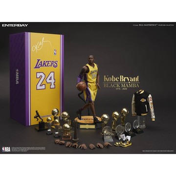 ENTERBAY 1/6 NBA公仔 黑曼巴紀念款 湖人隊 Kobe Bryant-RM-1036
