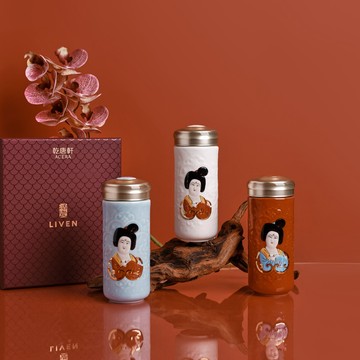 ✨99狂歡購↘$699起🛒 | 盛唐風雅隨身杯 / 大 / 雙層 / 3色 330ml