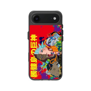 iPhone Air Clear (相機按鈕) 酷墨灰 - KKSI x Mitsume - 緋紅狂熱