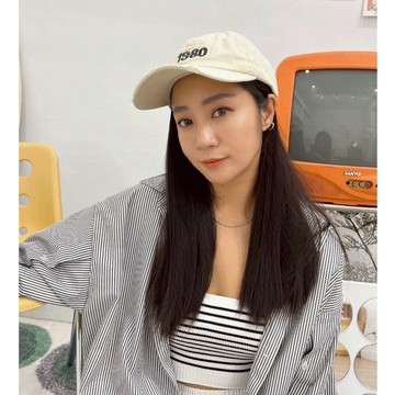 台灣現貨 魔髮樂  1980帽子假髮 白色棒球帽 直髮 一體成型 化療假髮帽 連帽假髮 造型假髮 金色帽子假髮