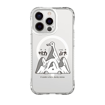 【插畫家聯名】 保羅先生鴨力山大抗黃防摔MagSafe iPhone手機殼