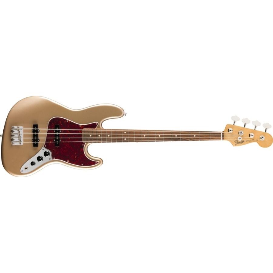 Fender エレキベース Vintera 60s Jazz Bass Pau Ferro Fingerboard, Firemist Gold