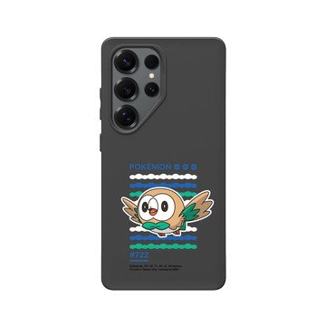 Galaxy S25 Ultra SolidSuit 黑 - 寶可夢 Pokemon - 幾何系列-木木梟