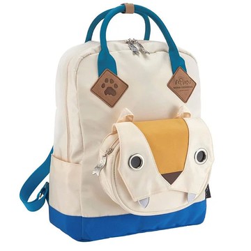 Morn Creations 原廠老虎SCHOOL系列電腦後背包(M)白 (SB-302-WT)