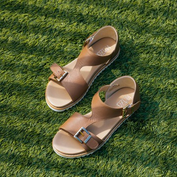 晴光漫履 | 拇指外翻友善 | 機能涼鞋 | 重棕 | 台灣手工製MIT