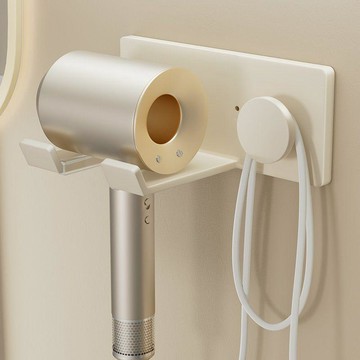 🌸好貨優選🌸吉家吹風機置物架打孔衛生間收納支架浴室壁掛式電吹風掛架