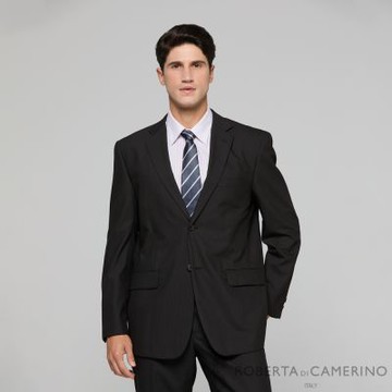 ROBERTA諾貝達 男裝  精緻的質感 條紋西裝外套 台灣製