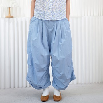 寬版澎澎棉質顯瘦褲121875