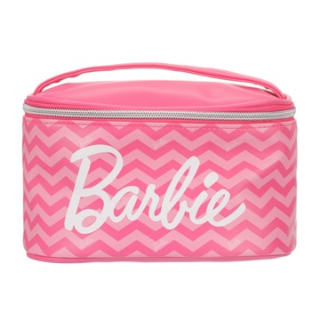 Miniso  芭比系列水桶型化妝包(玫紅)ToysRUs玩具反斗城