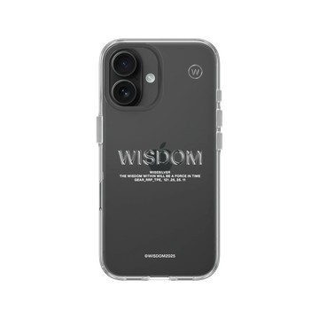 iPhone 16 Clear Case（相機按鈕） 透明 - WISDOM - WISESILVER