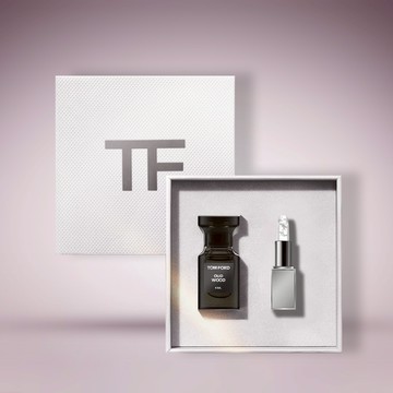 送禮男香👔【TOM FORD】男生精緻送禮 私人調香銀箔護唇香水禮盒 | 私人調香 4ML+香檳銀箔潤唇膏 #香氛香水生日禮物推薦 | 護唇膏 | 送男友 男生送禮