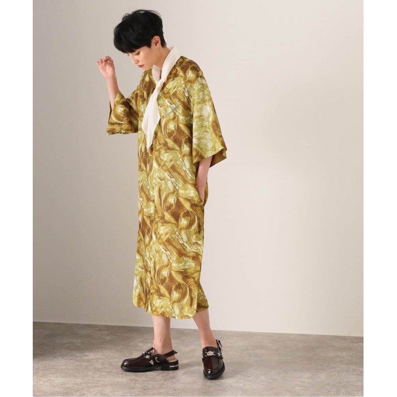 レディース ジャーナルスタンダード レサージュ Toga Pulla トーガプルラ Inner Print Dress ワンピース イエロー 38 通販 Lineポイント最大1 0 Get Lineショッピング