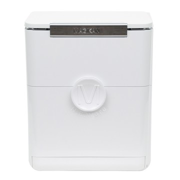 Magic Can Anywhere 壁掛式垃圾桶  25cm x 15cm x 27cm  白色 + 鉻色