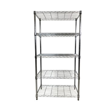 我塑我形 75 x 45 x 165 cm MIT耐重萬用鐵力士鍍鉻五層架 收納架 置物架 鐵力士架 鞋架