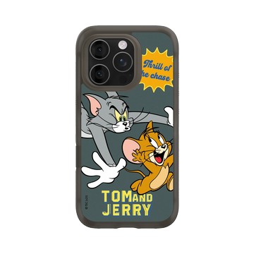 iPhone 16 Pro AirX 本質黑 - 湯姆貓與傑利鼠 Tom and Jerry - 你跑我追