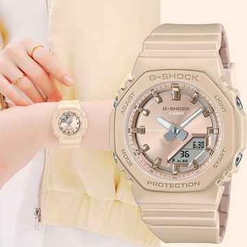 CASIO 卡西歐 G-SHOCK 珍珠光系列八角手錶 女錶 1212購物節 送禮推薦 GMA-P2100ST-9A