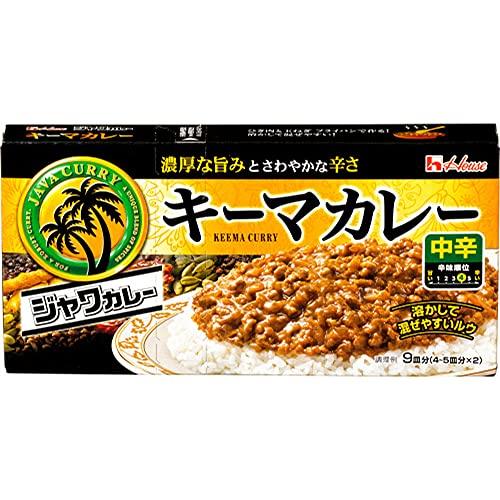 ハウス ジャワカレー キーマカレー 中辛 176g×5個