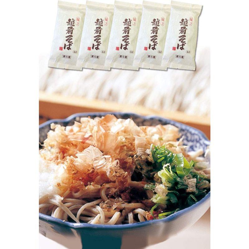 おろし蕎麦 セット 越前そば 10食 (2食入×5袋) セット つゆ 付き 冷蔵 年越し蕎麦 そば 業務用 蕎麦 日本そば ソバ 大容量 ま