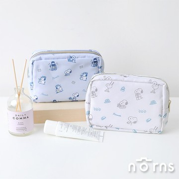 Peanuts史努比長方收納包-Norns Original Design Snoopy 隨身化妝包 小物收納包
