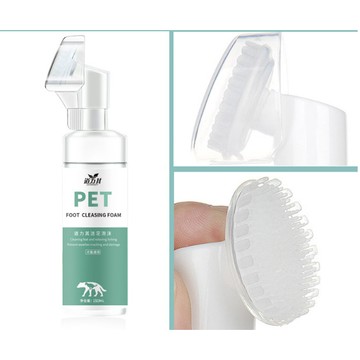 ✨肉墊專屬保養✨ 犬貓通用潔足泡沫 | 植物萃取溫和不傷膚 保濕防乾裂 | 深層清潔同時護理腳掌