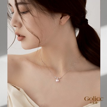 【Gulicc】古莉可 項鍊 櫻花之戀珍珠項鍊