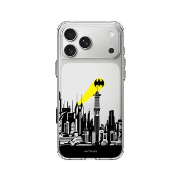iPhone 17 Pro Max Clear Case（相機按鈕） 透明 - Batman 蝙蝠俠 - 哥譚市