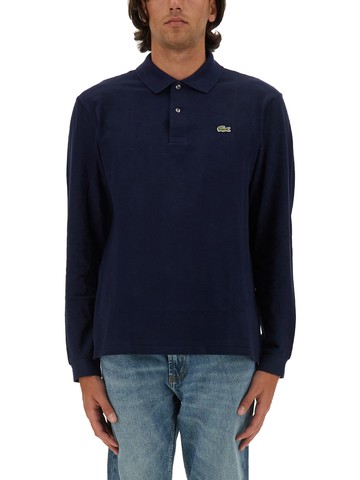 lacoste polo with logo