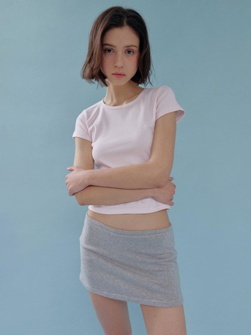Pure Flex Half T-Shirts [Powder Pink]