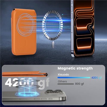 一體卡包磁吸手機支架Magsafe便攜背貼卡套卡夾iphone17 Wallet