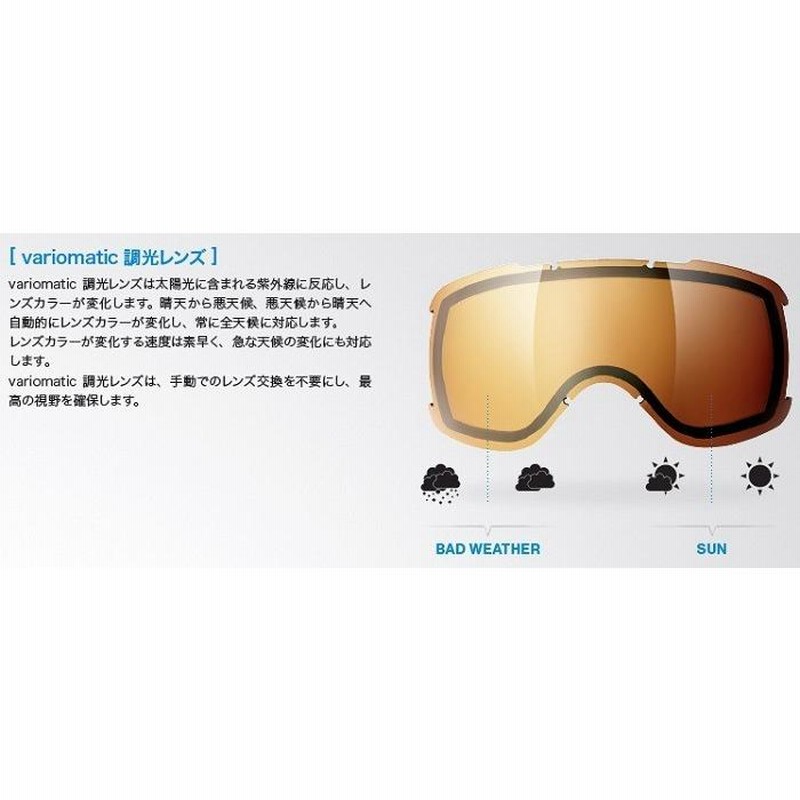 スノーゴーグル uvex variomatic 調光レンズ Amazon | [uvex] ウベックス スキースノーボードゴーグル ユニ