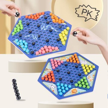 踩雷棋跳棋二合一兒童磁力感應棋對戰專注力思維邏輯訓練益智玩具