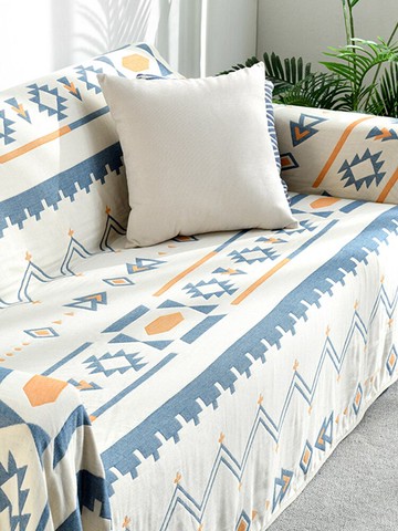 純棉沙發蓋巾通用防滑沙發墊北歐簡約蓋布芝華士沙發套全包萬能套