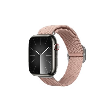 Apple Watch Series 9 (45mm) Apple Watch 專用編織錶帶 粉