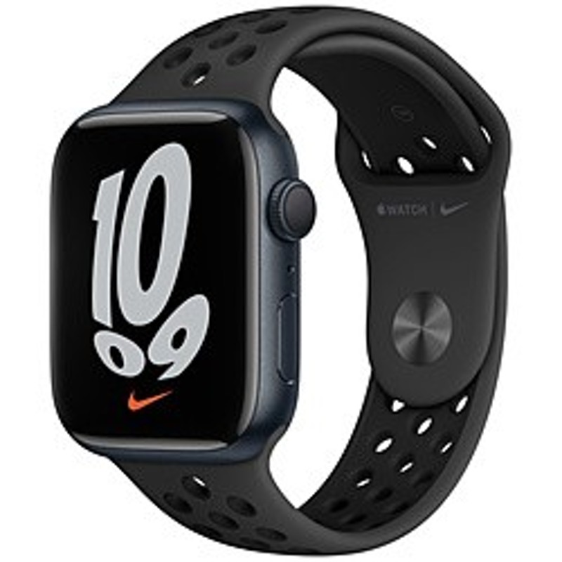 中古)Apple Apple Watch Series 7 Nike GPS 45mm ミッドナイト ...
