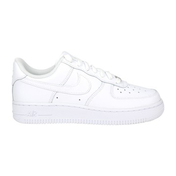 nike air force 1 07 男休閒運動鞋-皮革 復古 經典 白