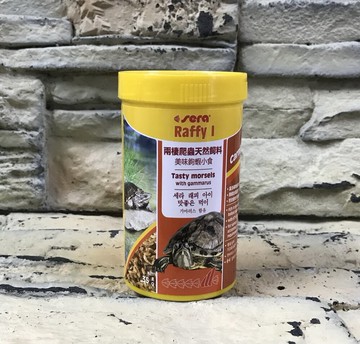 【西高地水族坊】德國Sera 乾燥蝦 高鈣蝦爬蟲類飼料 250ml