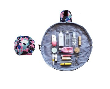 兔子櫻花便攜式抽繩收納包